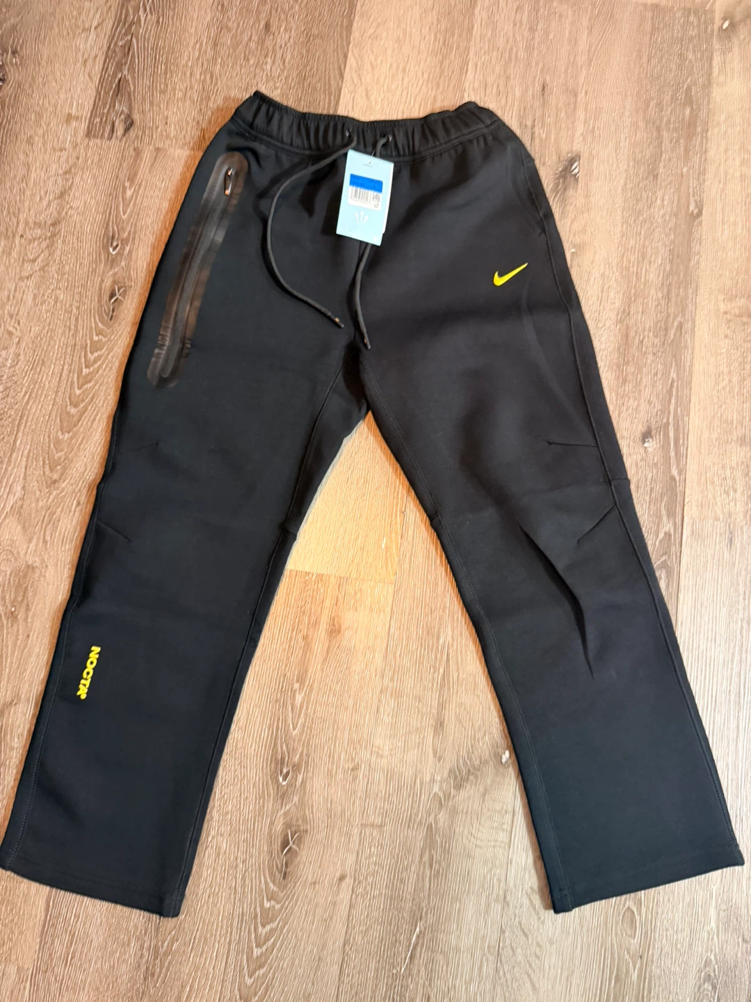 Nike NOCTA Black Zip-Up Hoodie and Sweatpants Set - photo 4