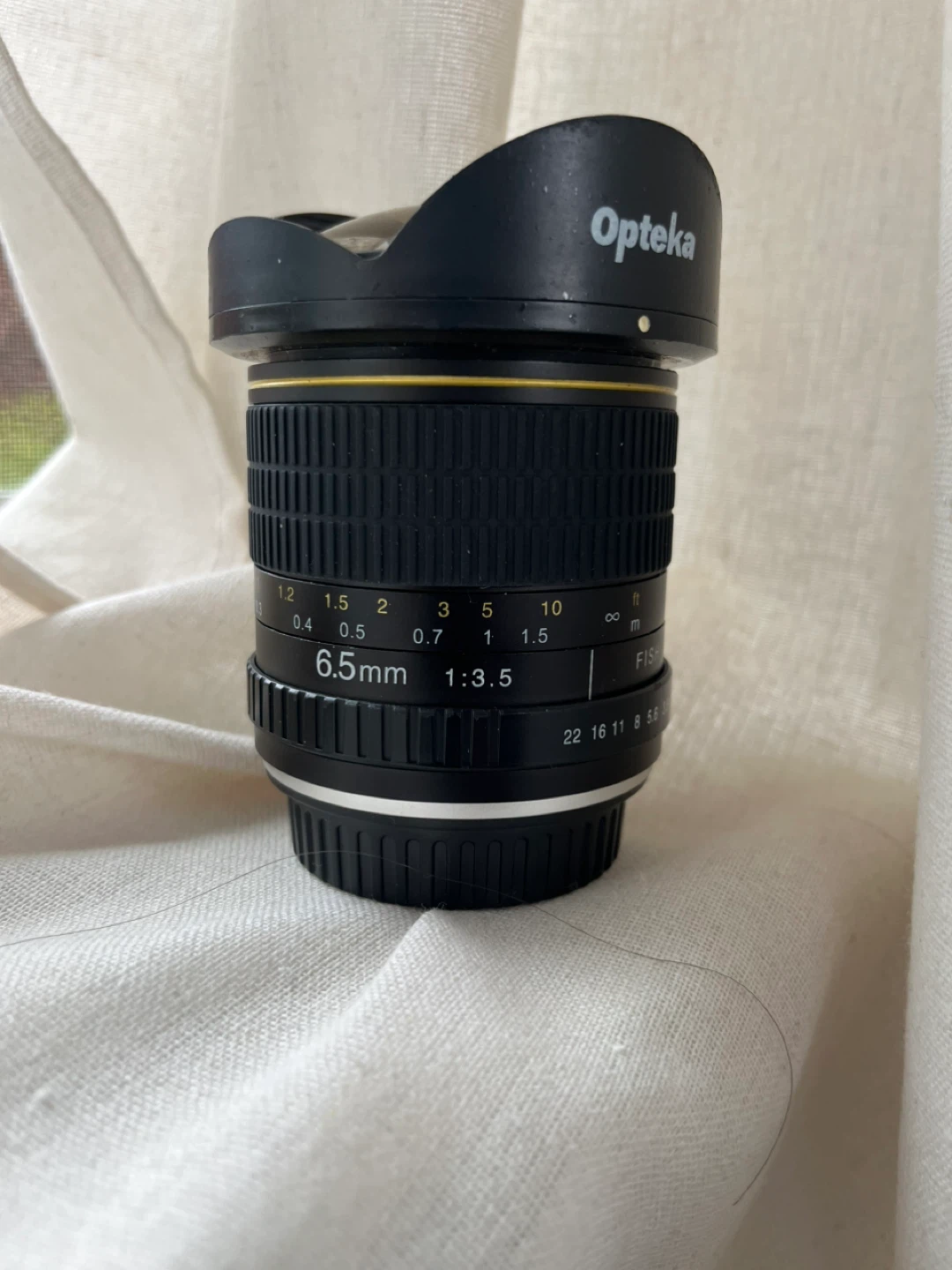 Opteka 6.5mm f/3.5 Fisheye Camera Lens
