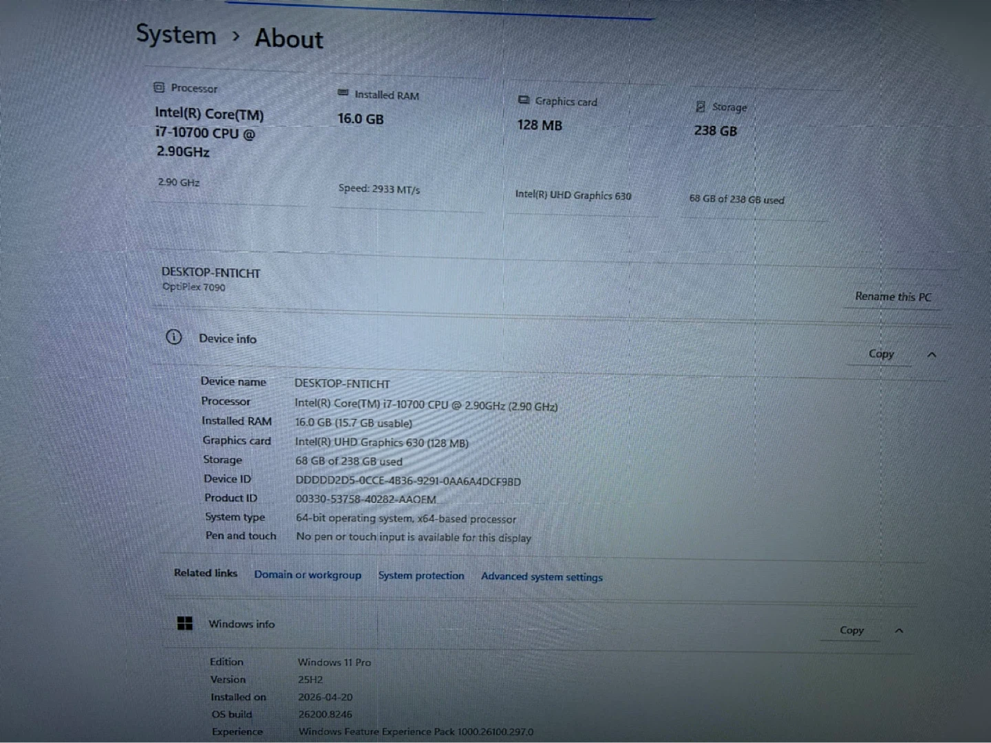 Dell OptiPlex 7090 Desktop Computer - photo 3