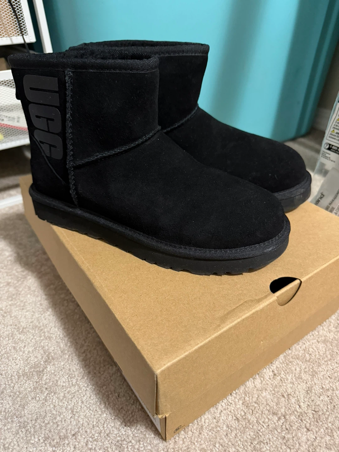 UGG Classic Mini Rubber Logo Boots - photo 3