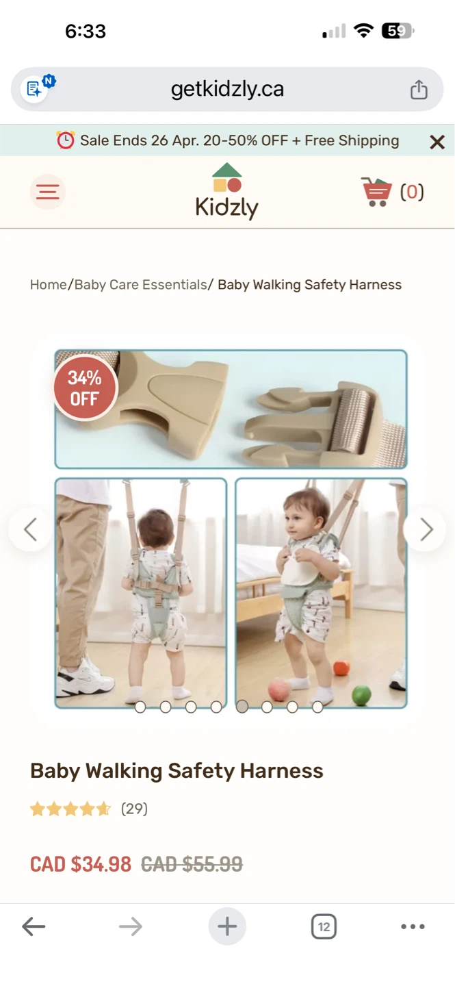 Baby Walking Safety Harness - photo 2
