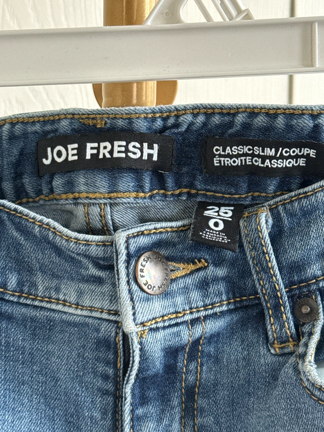Joe Fresh Classic Slim Jeans Size 25 - photo 3