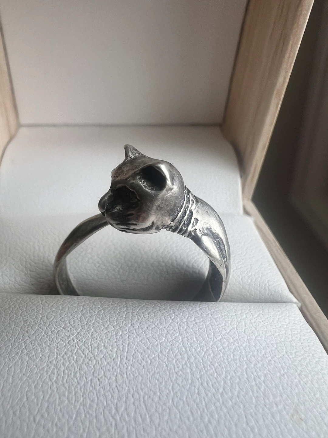 Sterling Silver Cat Ring - photo 4