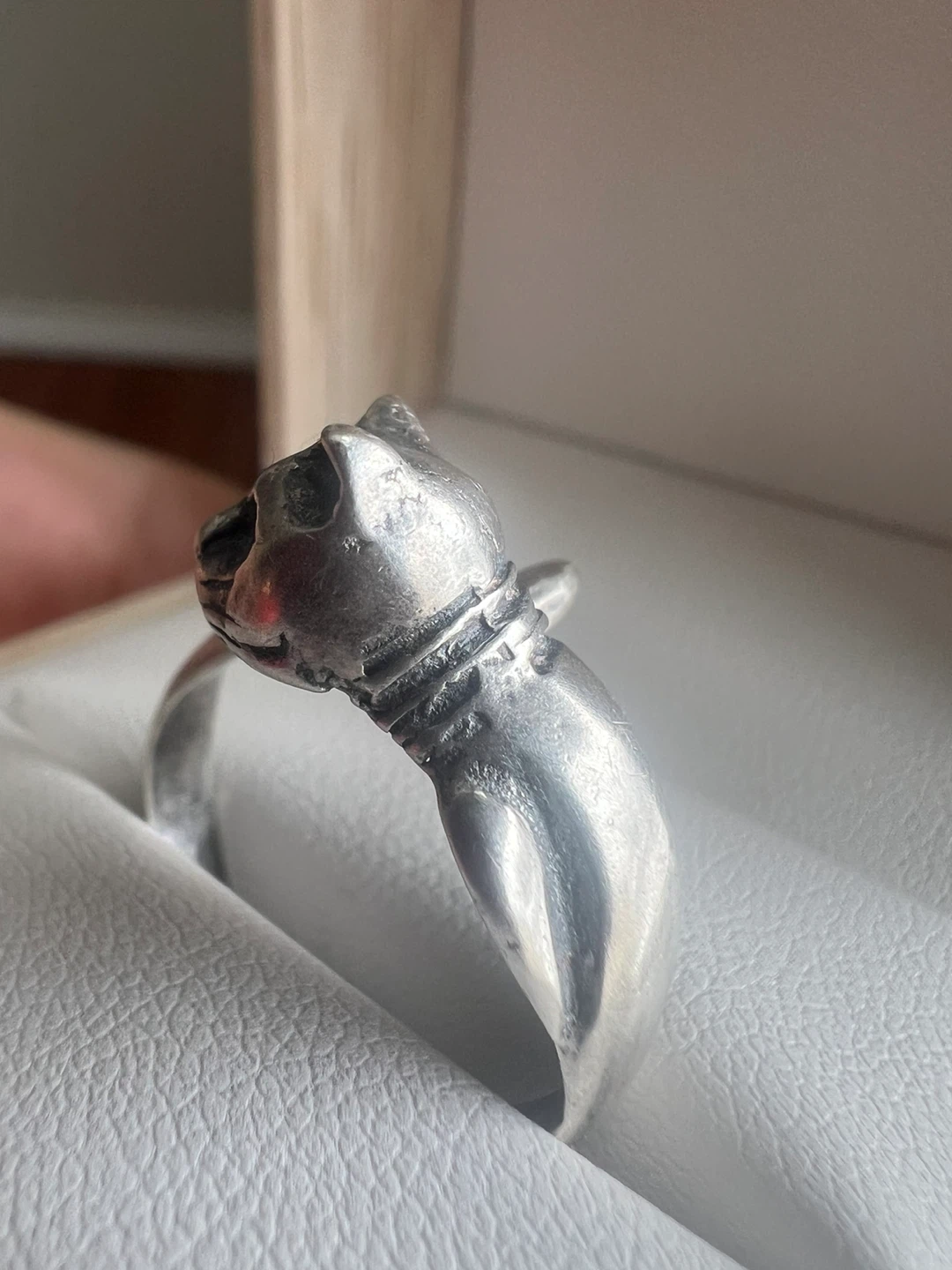 Sterling Silver Cat Ring - photo 3