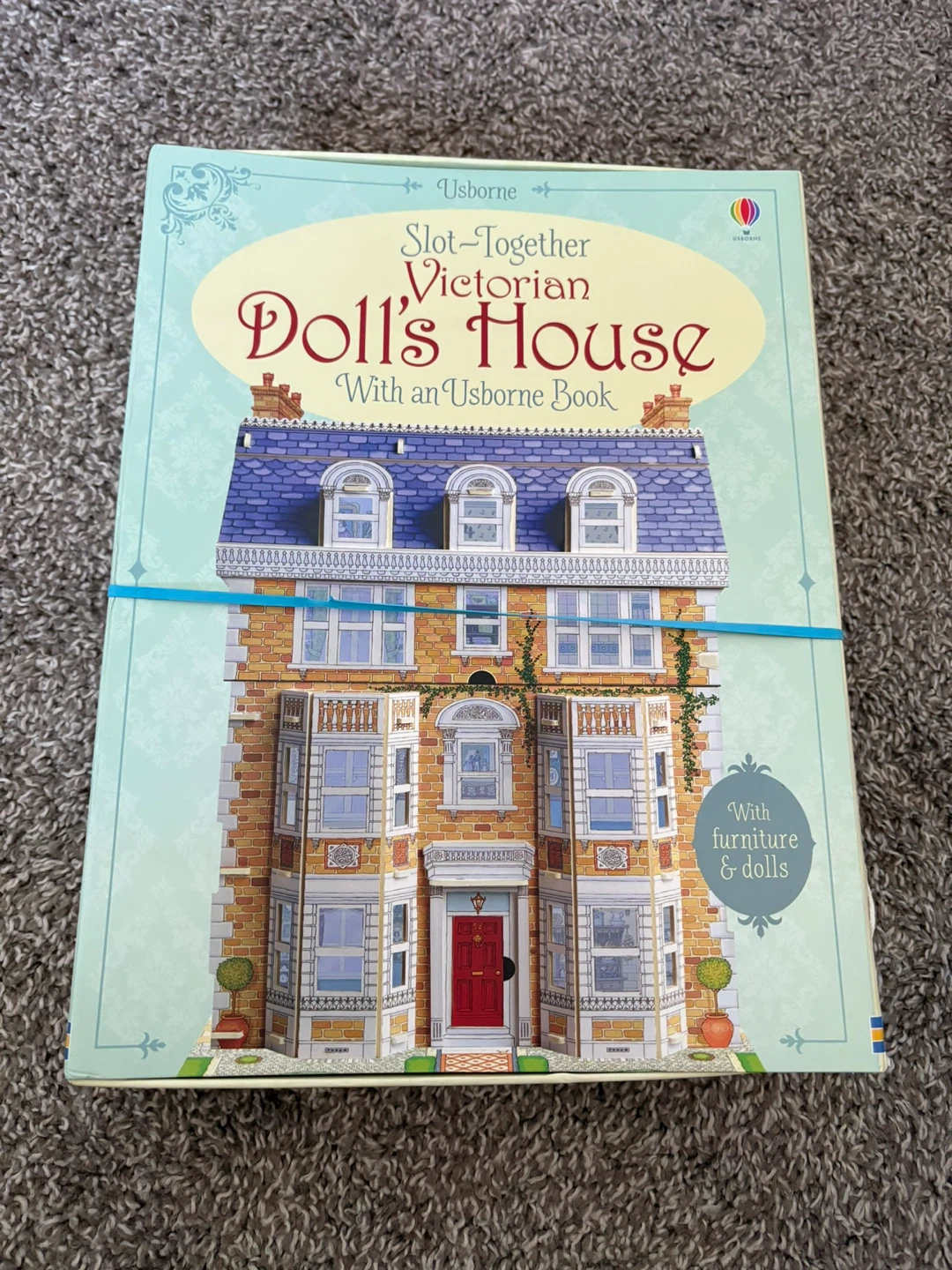 Usborne Slot-Together Victorian Doll's House with Book