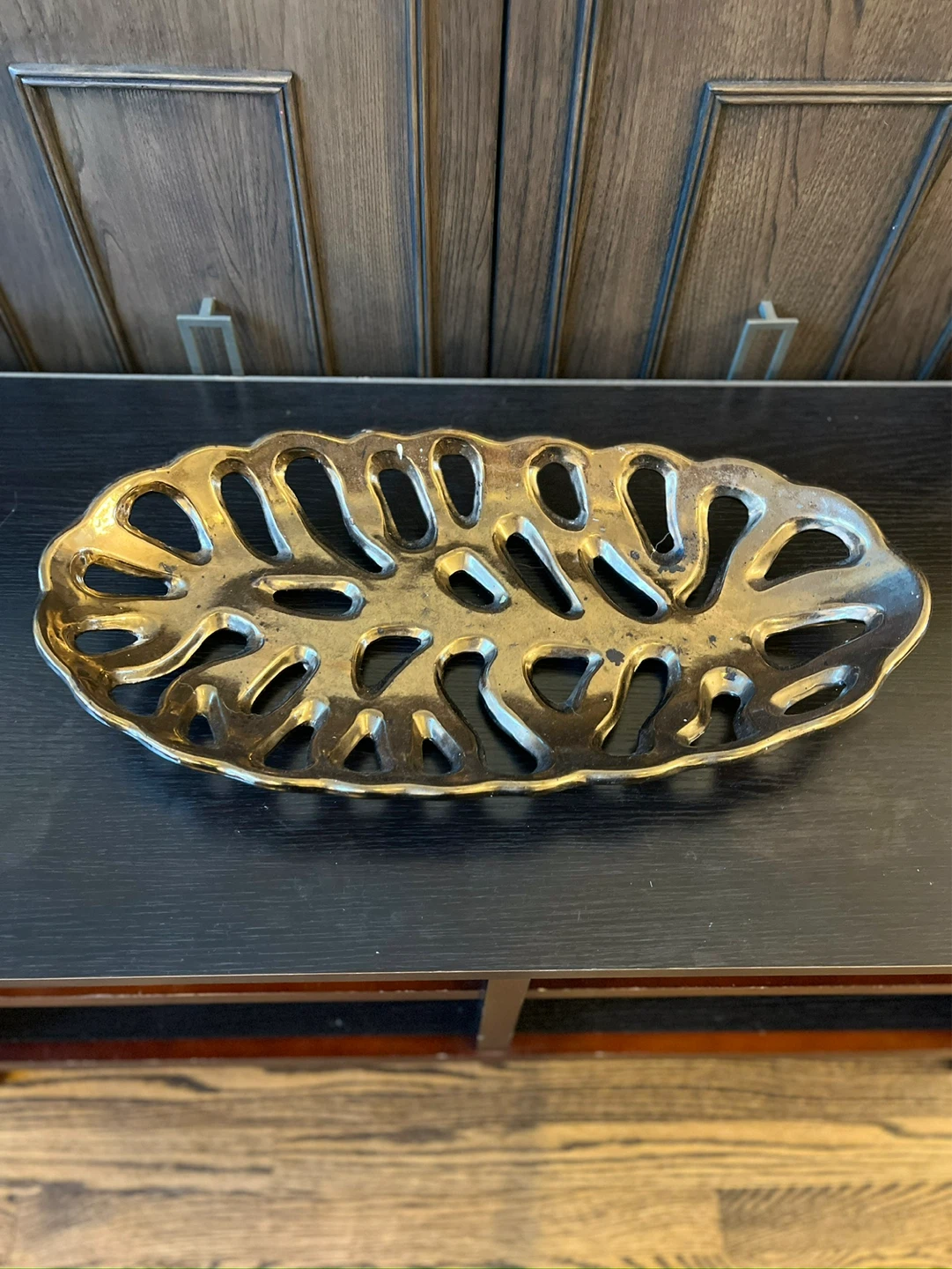 Decorative Leaf Shaped Tray