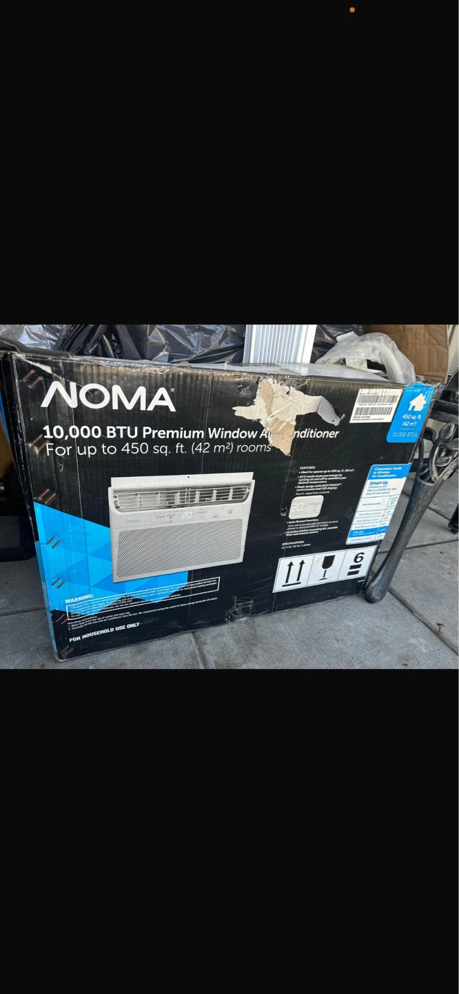 NOMA 10,000 BTU Premium Window Air Conditioner