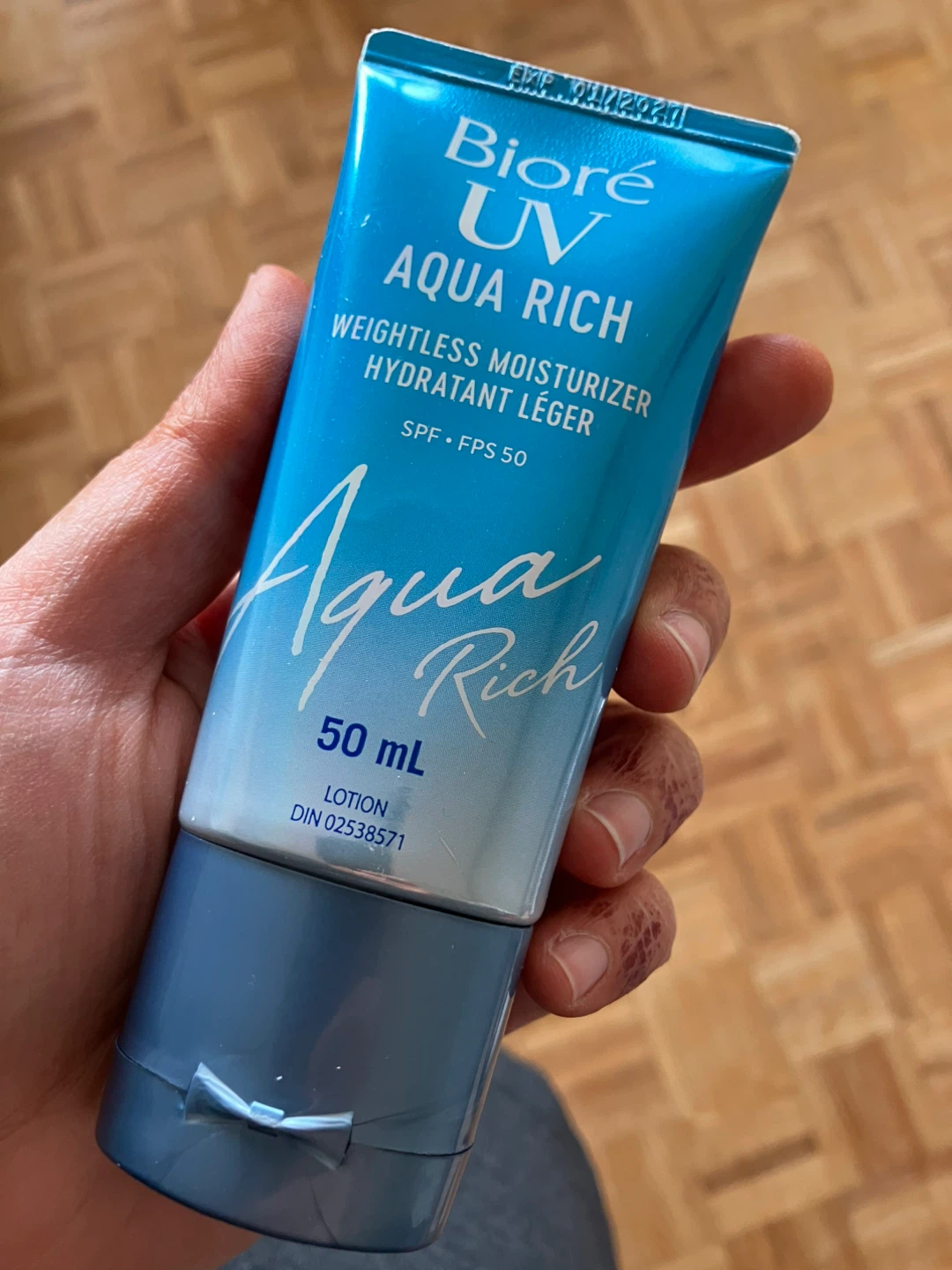 Biore UV Aqua Rich Weightless Moisturizer SPF 50 Lotion