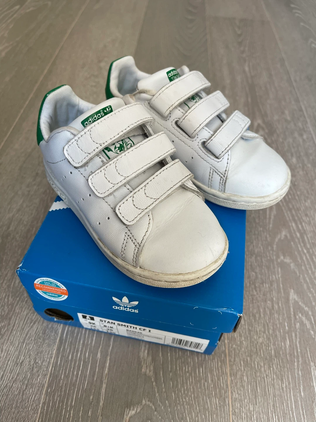 Adidas Stan Smith Kids Shoes - Size 9K - photo 2