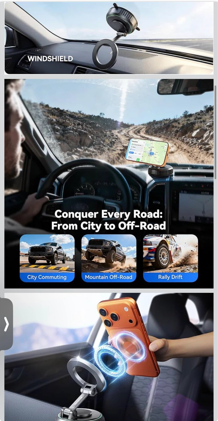 Rorhxia Magnetic Car Mount - New in Box! - photo 2