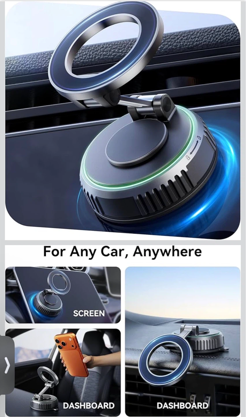 Rorhxia Magnetic Car Mount - New in Box!