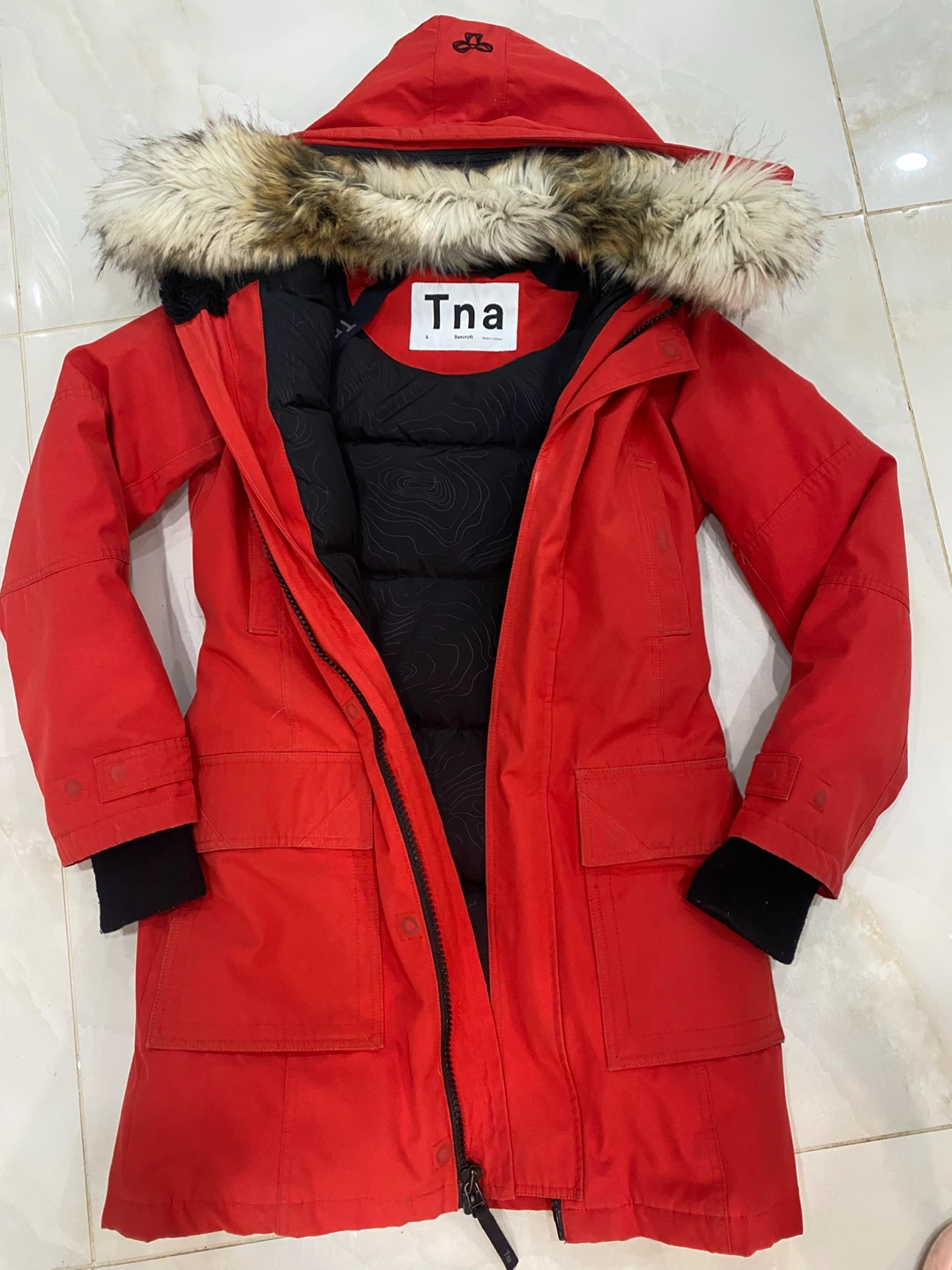 Tna Bancroft Parka Red Size S - photo 5