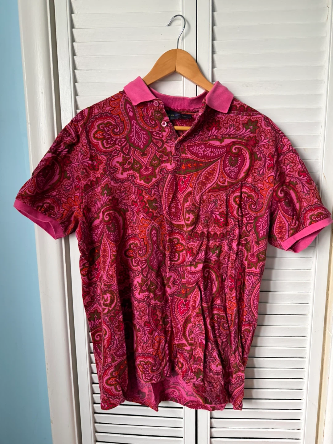 Etro Paisley Polo Shirt