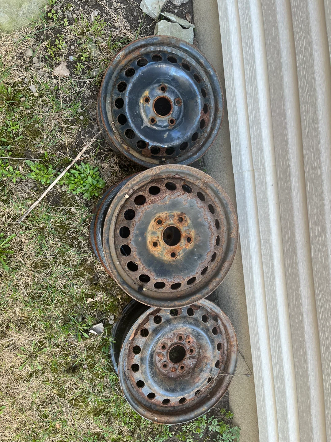 Set of 4 Steel Rims