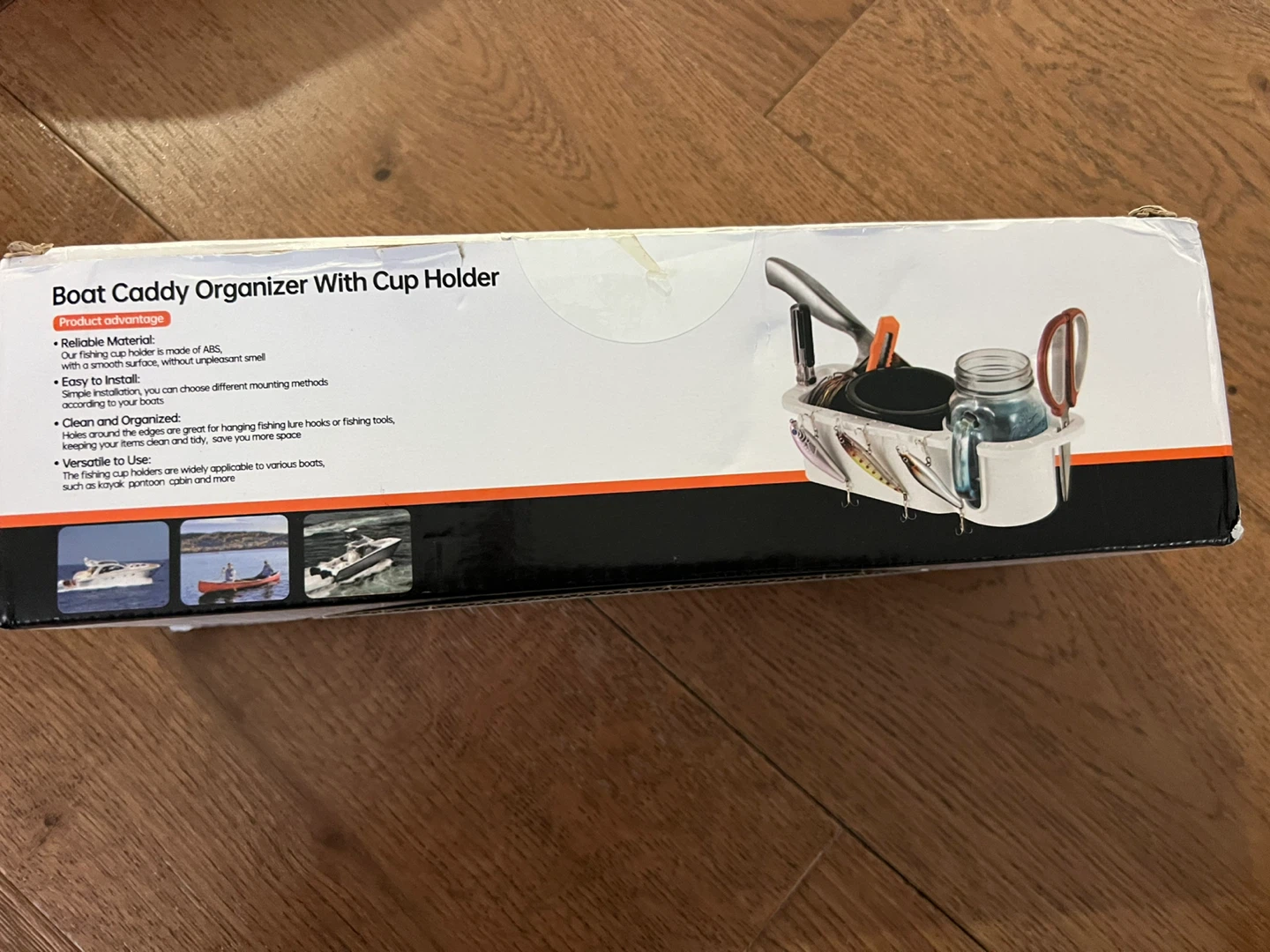 Boat Caddy Organizer With Cup Holder - photo 2