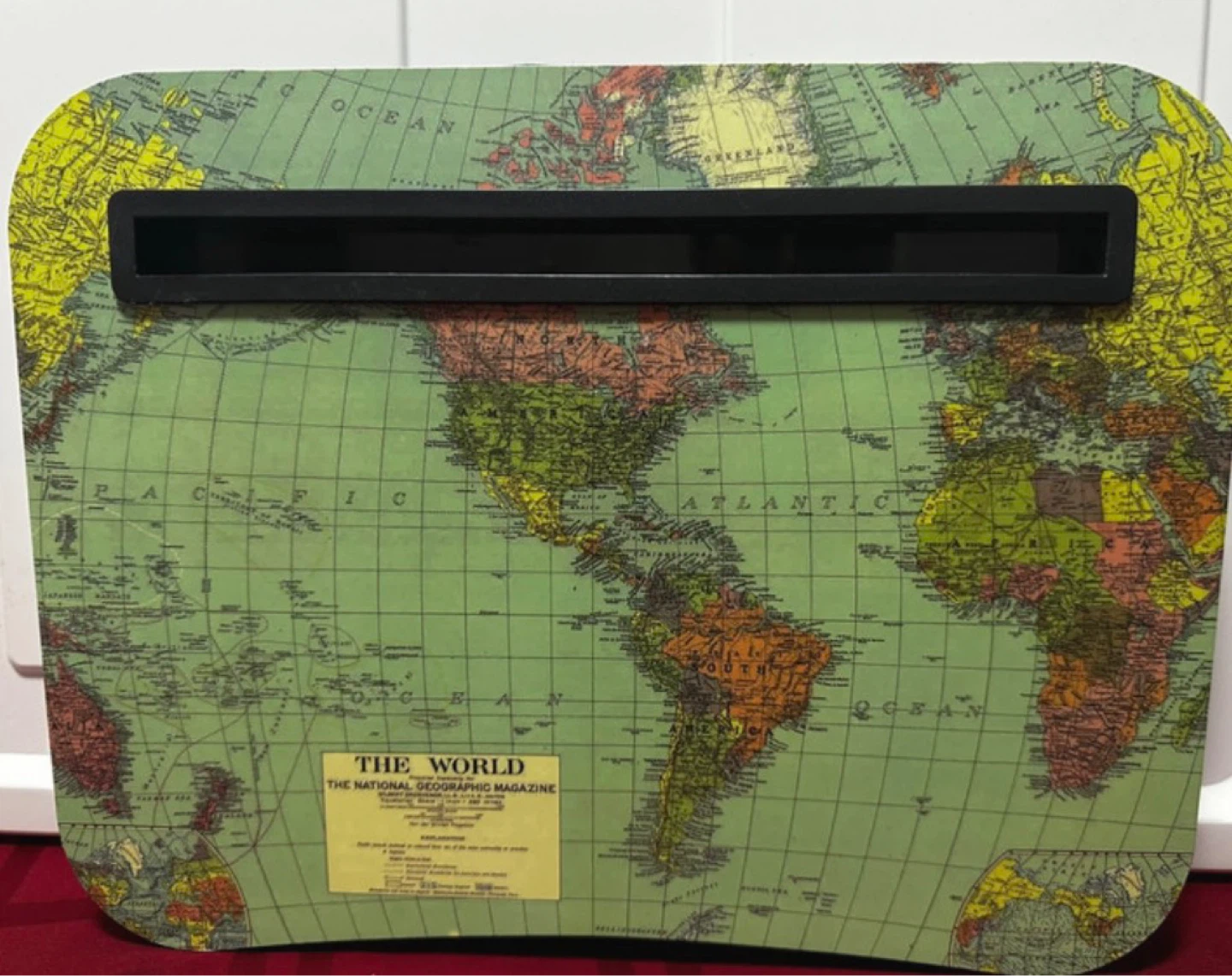 World Map Tablet /Phone holder
