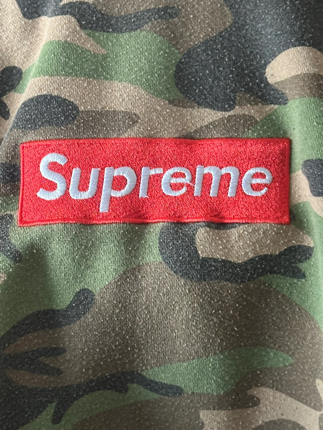 Authentic Supreme Camouflage Hoodie size med - photo 2