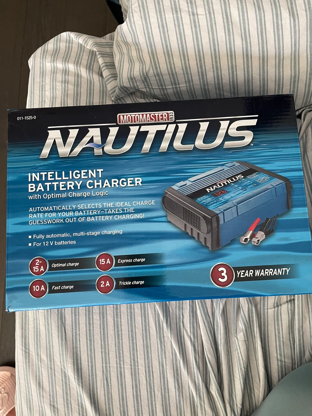 Motomaster Nautilus Intelligent Battery Charger