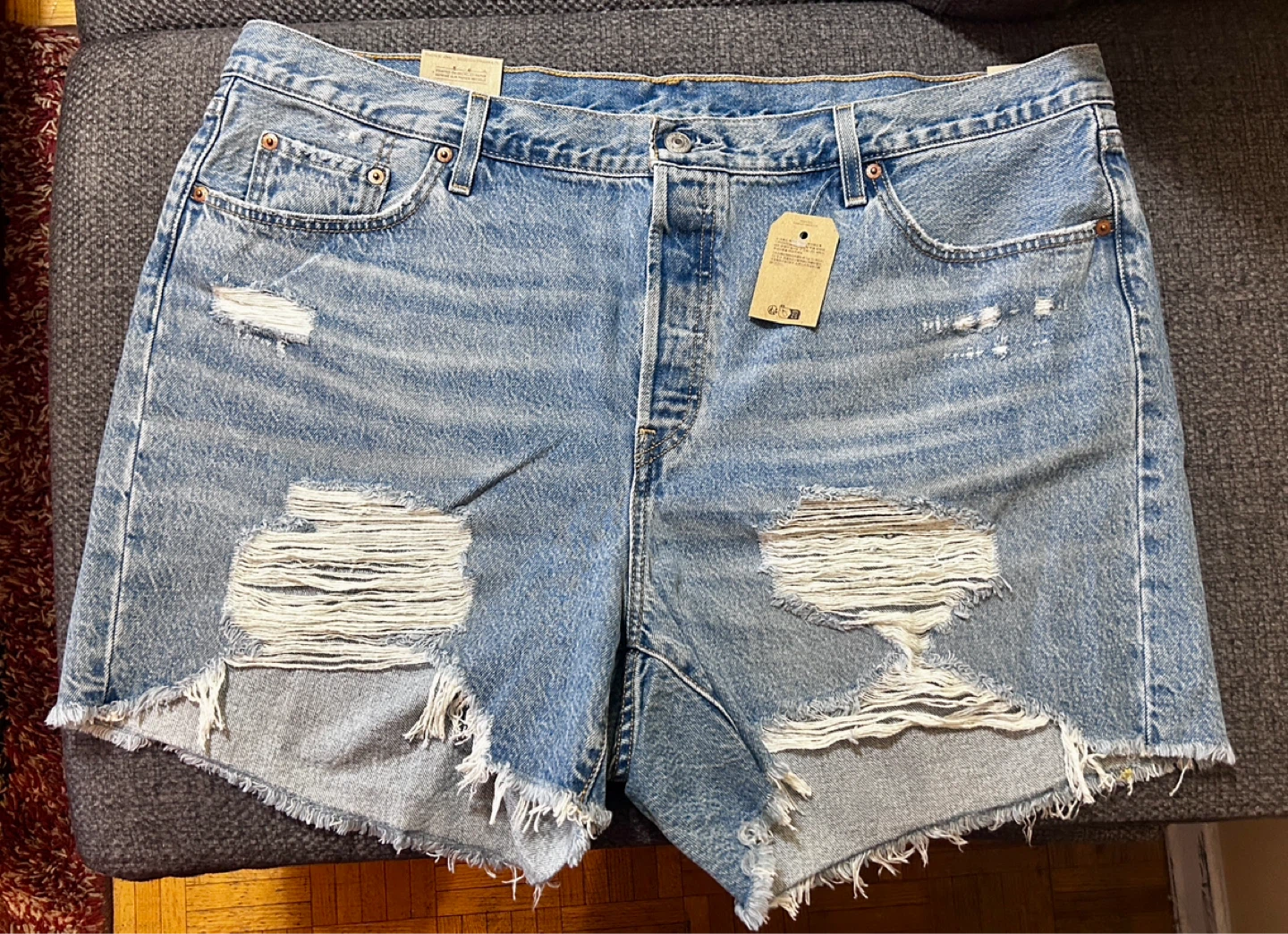 Levi's 501 Women's Denim Shorts Size 20