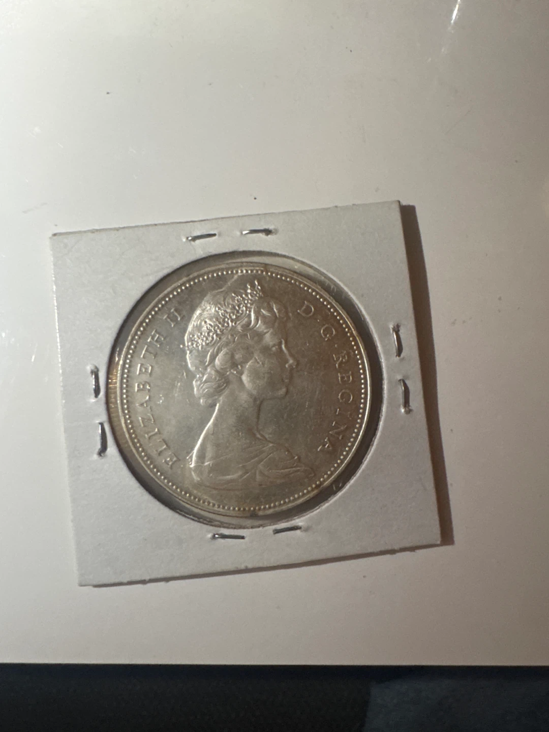 1966 Canadian Dollar Coin - photo 2