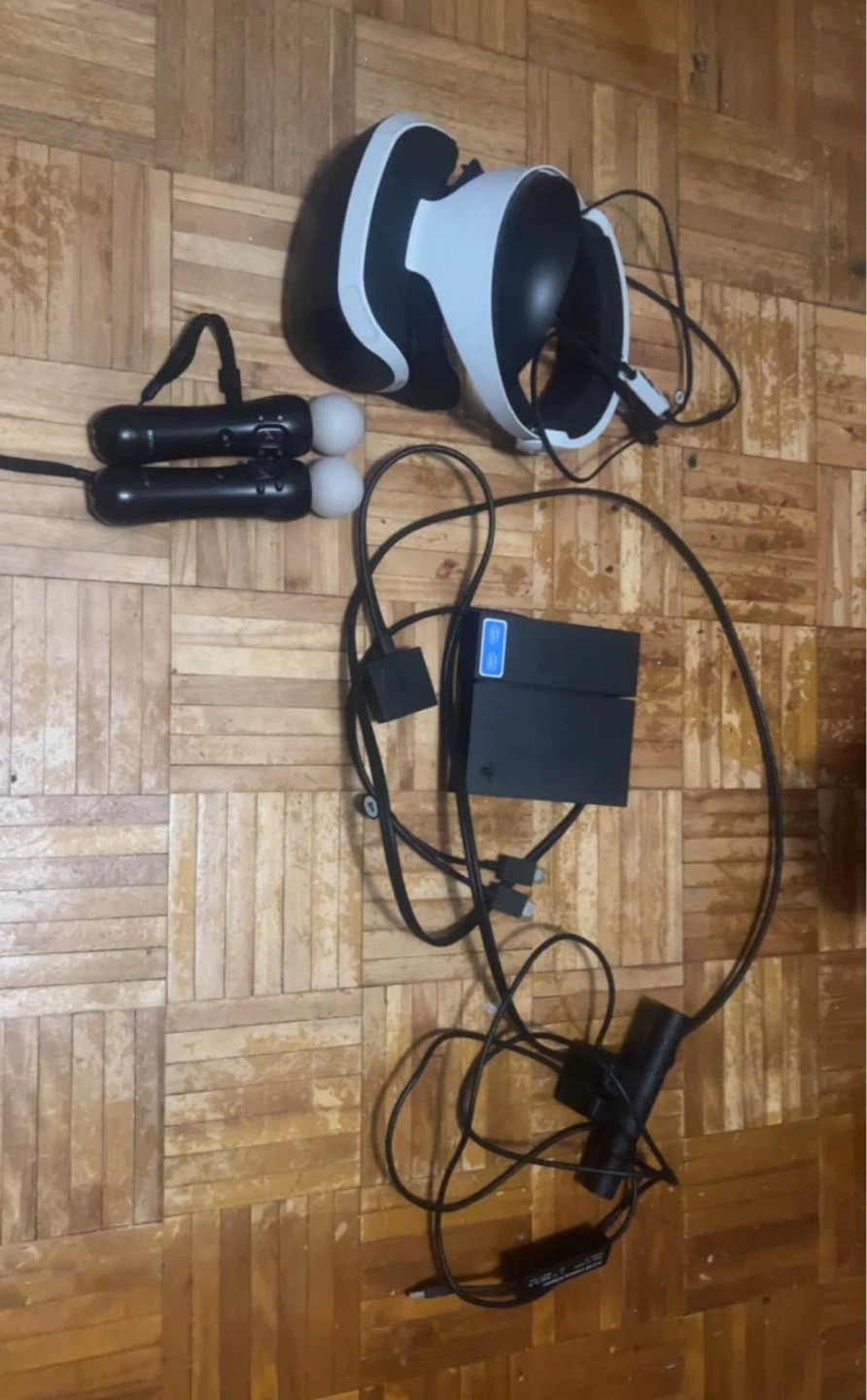 PlayStation VR Headset with Controllers and PS4 Camera