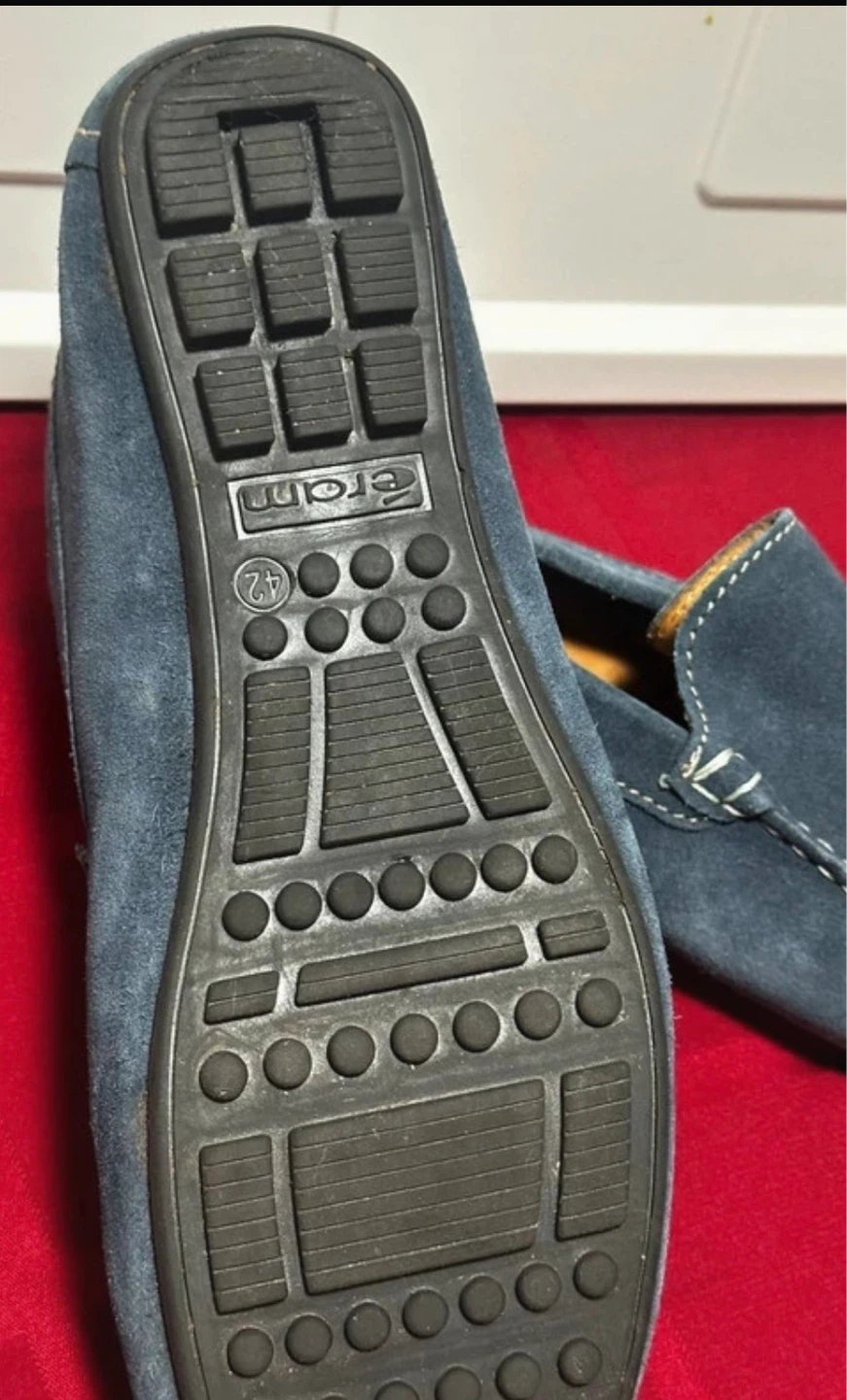 Men’s Loafers - Blue Suede - Size 9US - photo 2