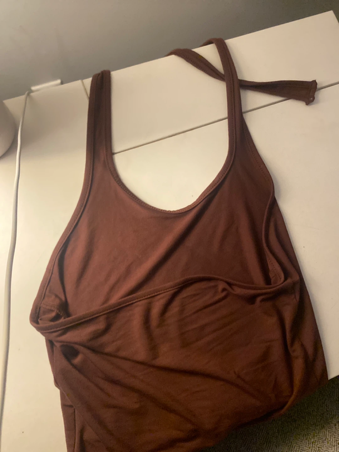 Brown Tank Top - photo 2