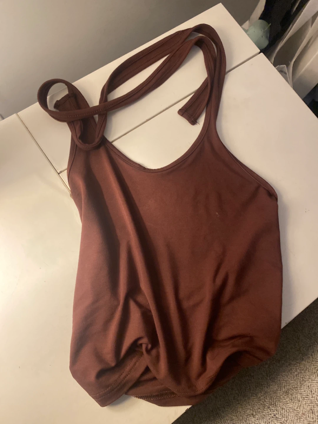 Brown Tank Top