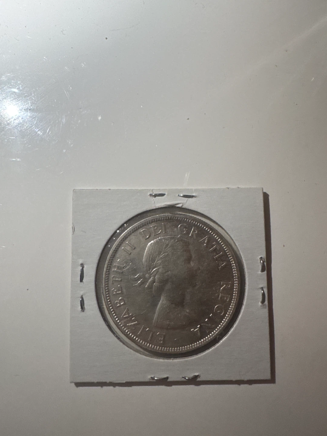 1956 Canadian Silver Dollar Coin - photo 2