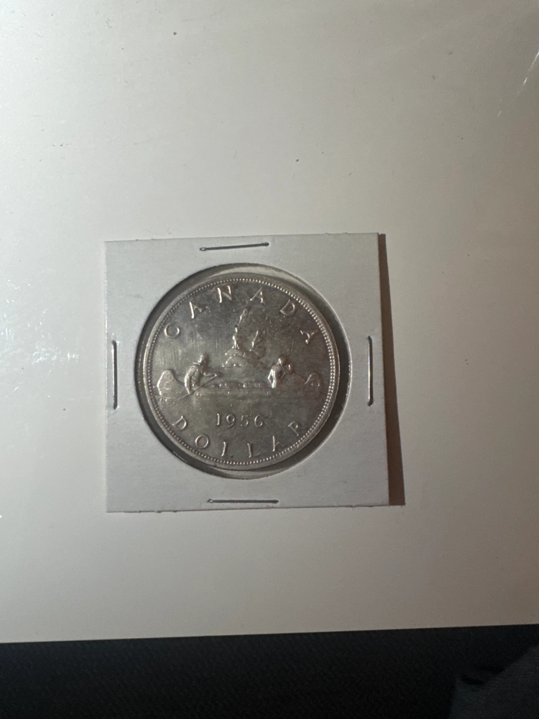 1956 Canadian Silver Dollar Coin