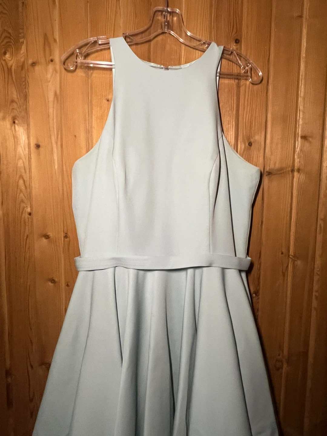 Teal Blue Grad Dress - photo 4