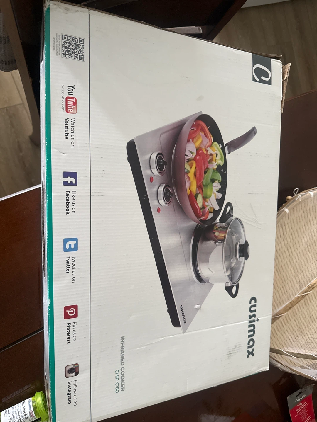Cuisimax Infrared Cooker CMIP-C180
