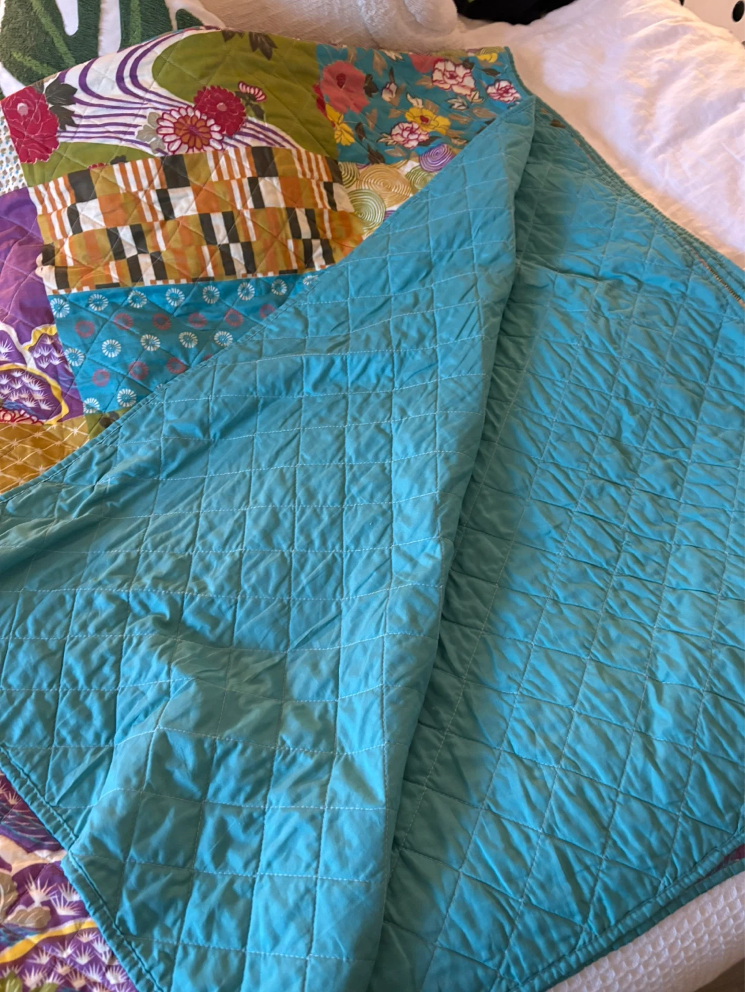 Quilted Throw Blanket - photo 2