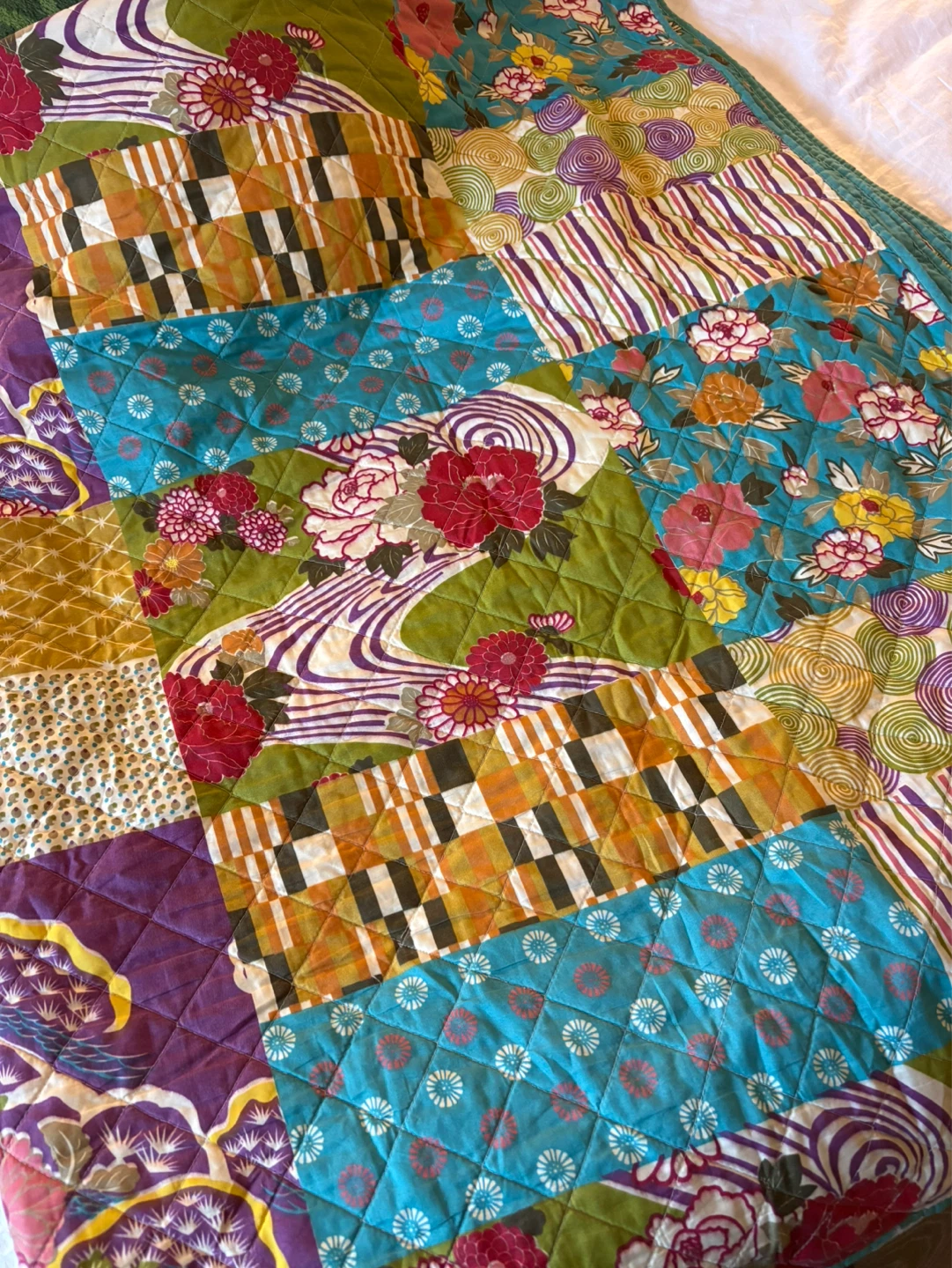 Quilted Throw Blanket