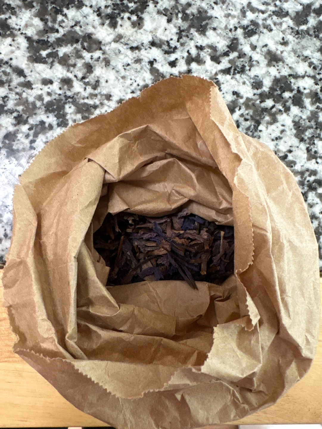 Dried Blue Bergamot Flowers