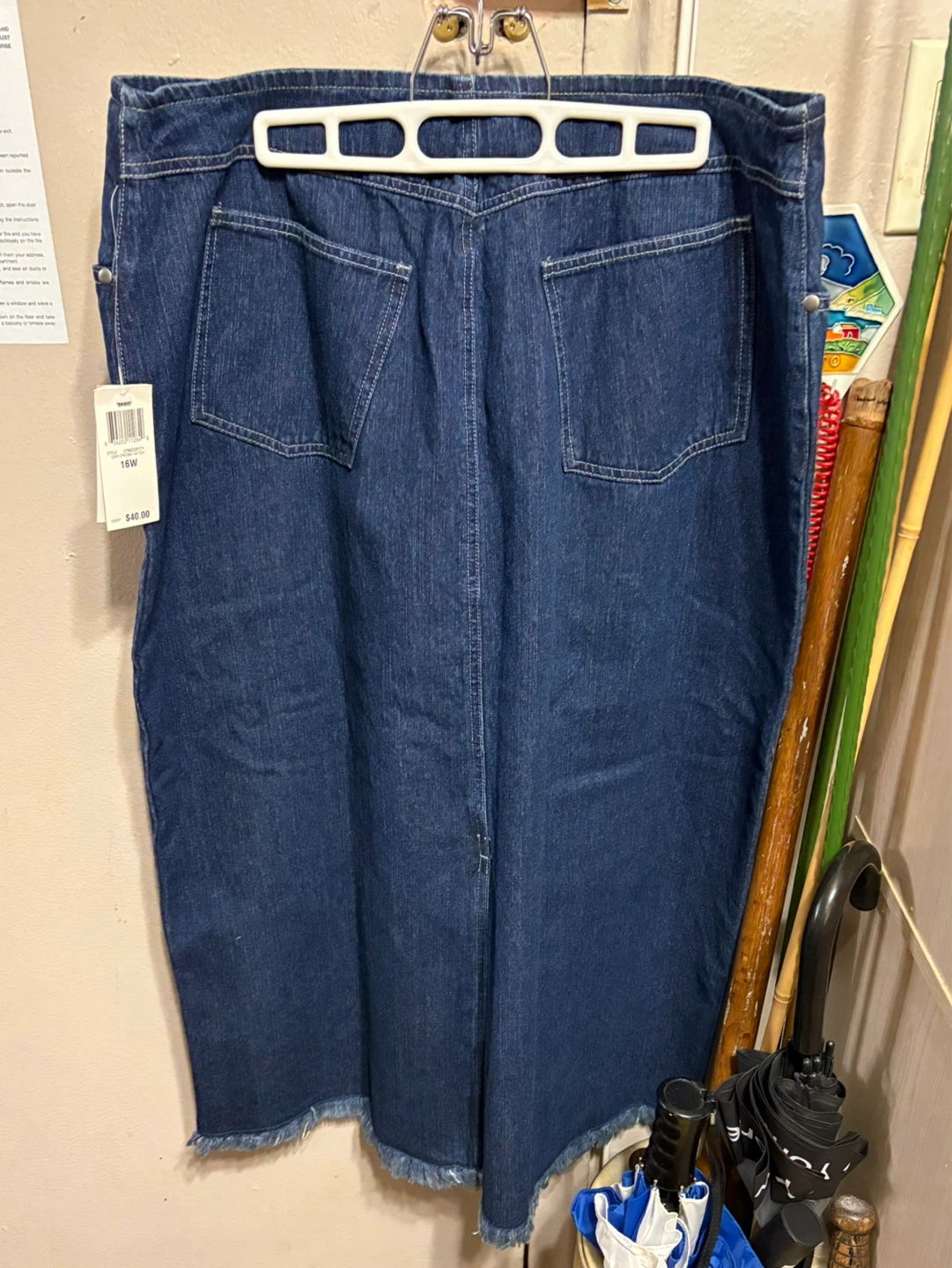 Women's Denim Midi Skirt - photo 2