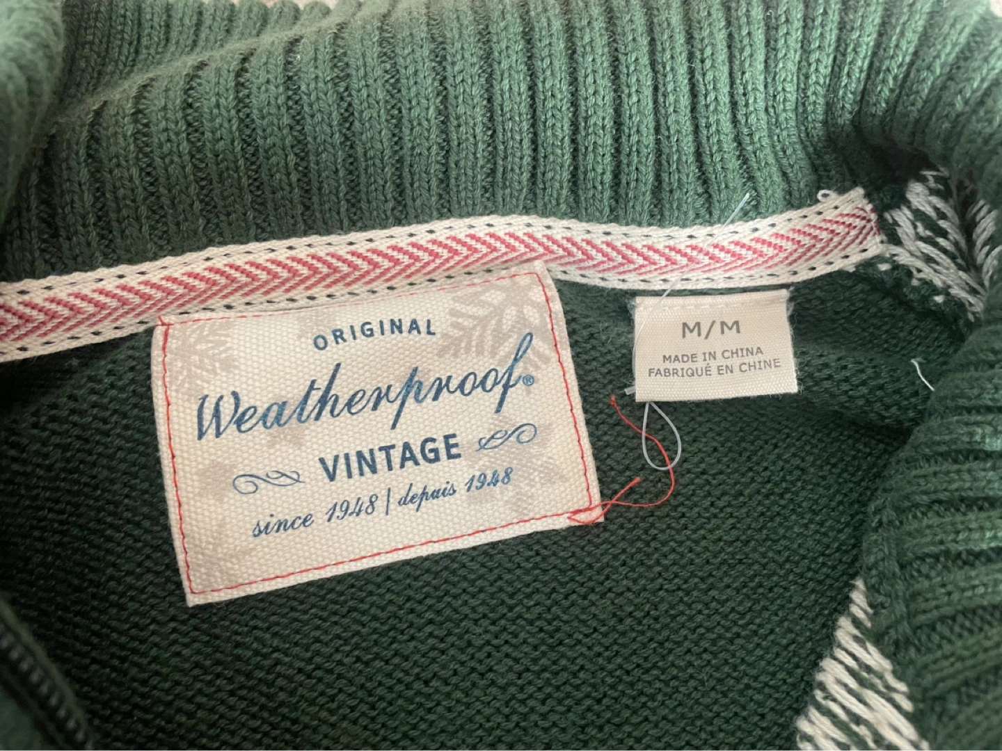 Weatherproof Vintage Quarter Zip Sweater - photo 2