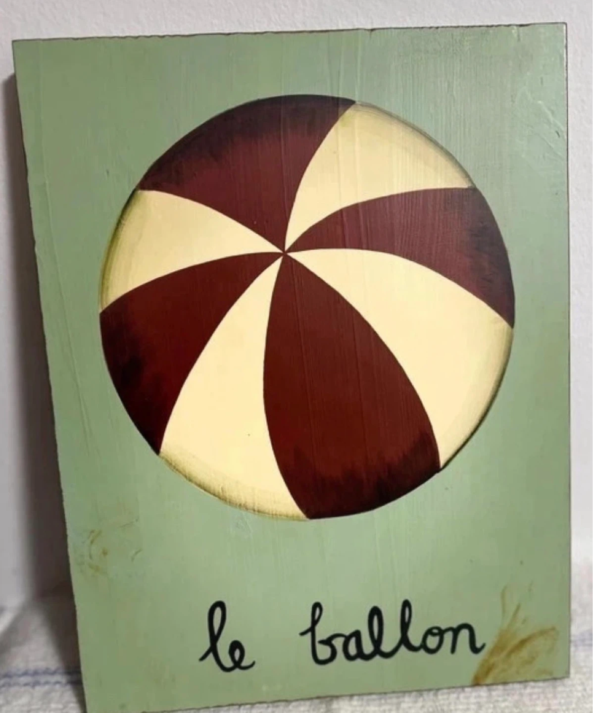 Set of 3 Wooden Panel Pottery Barn Art - photo 3