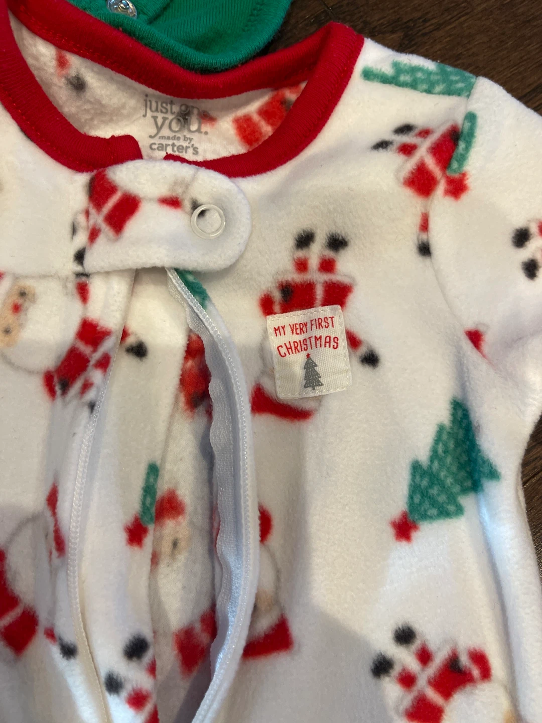 Baby 3 Month Christmas Onesies and Pajamas Bundle 🌱 - photo 4
