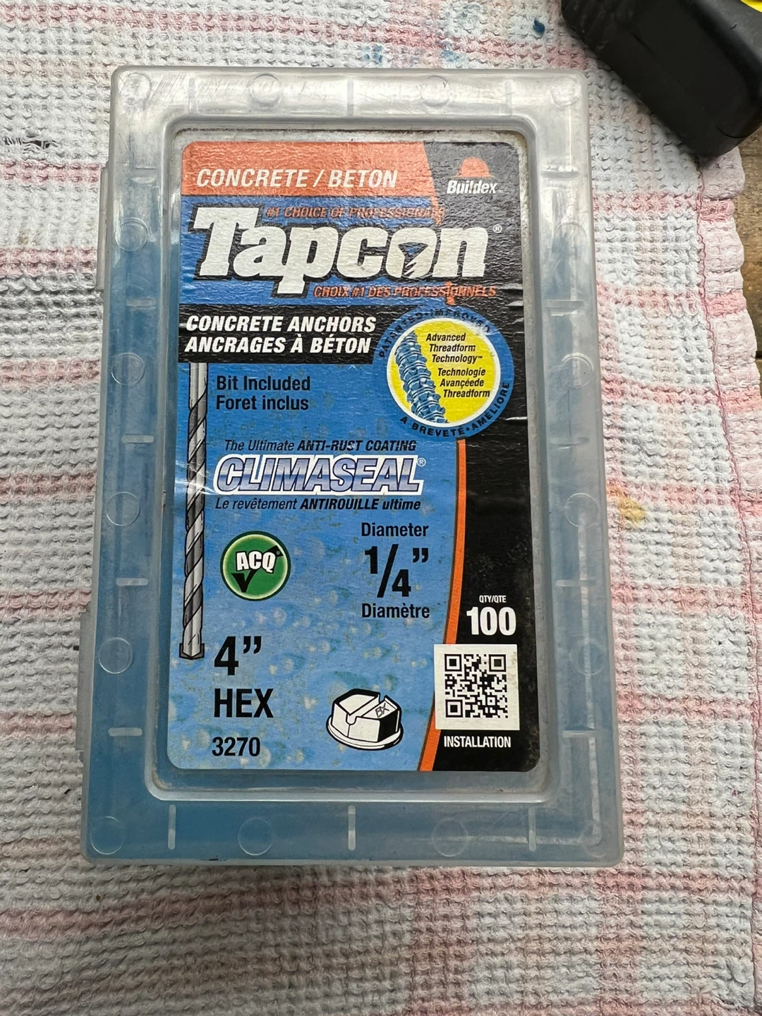 Tapcon Screws-1/4”x4”(100 Pack) - photo 4