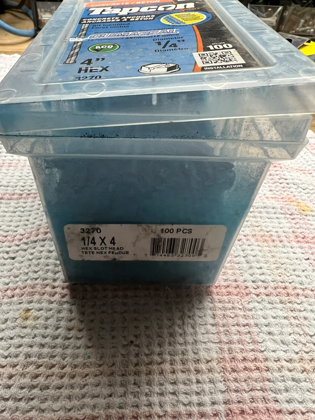 Tapcon Screws-1/4”x4”(100 Pack) - photo 5