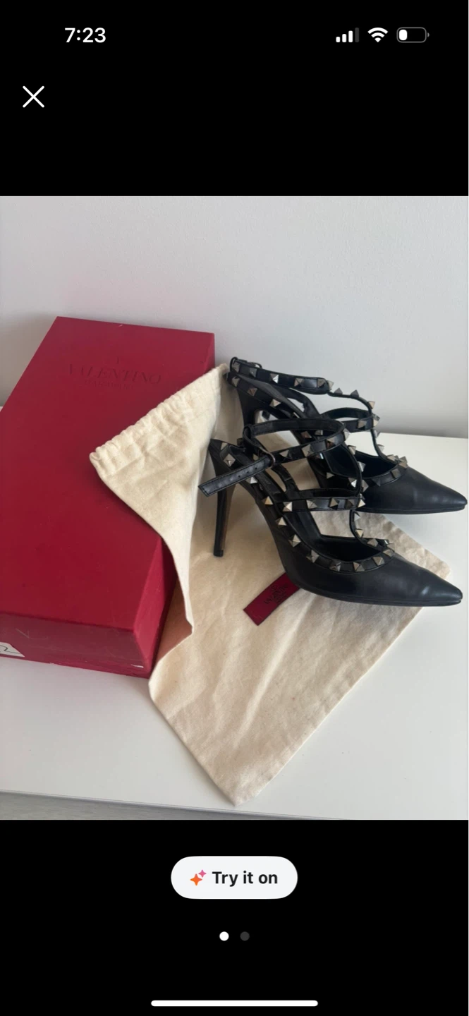 Valentino Rockstud Heels Size 38