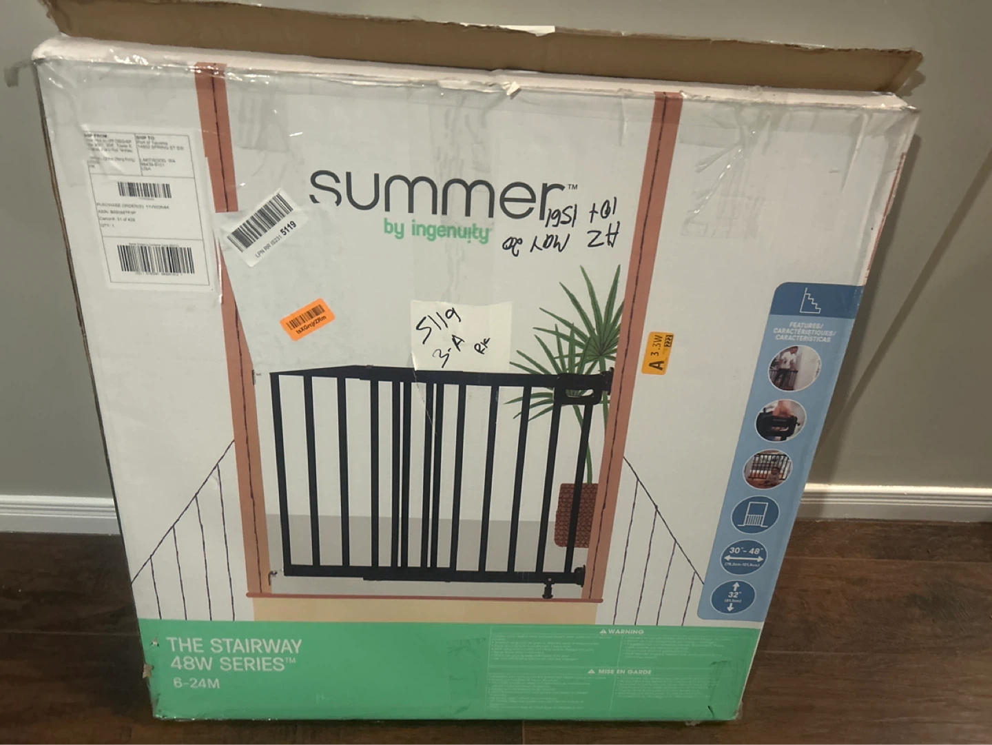 Summer by Ingenuity Stairway 48W Series Safety Gate - photo 2