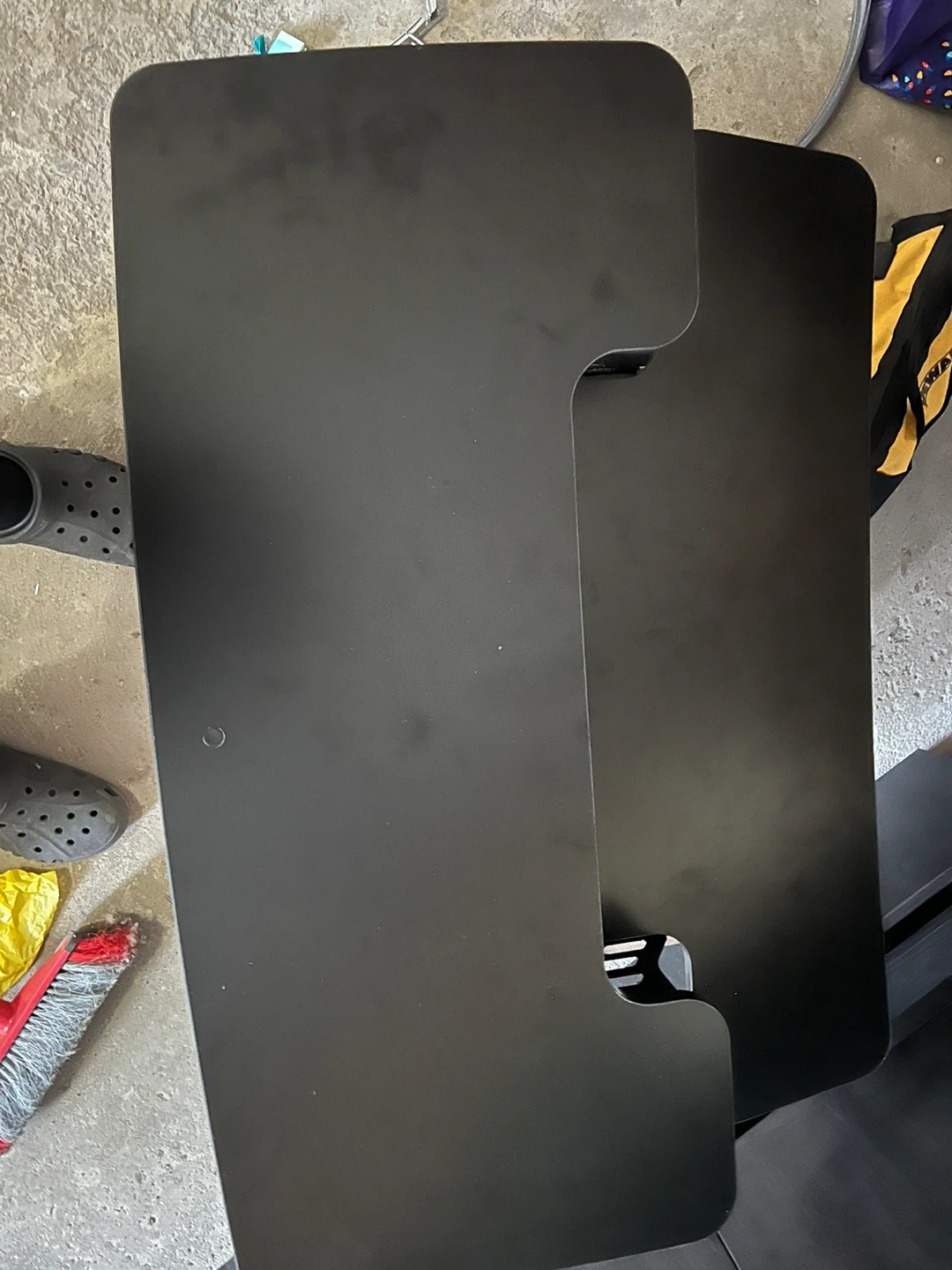 Black Adjustable Standing Desk Converter - photo 2