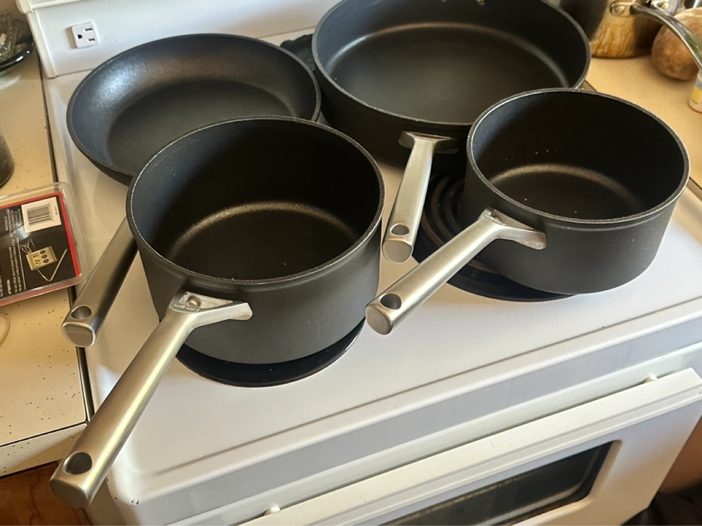 4 piece ninja pots and pans