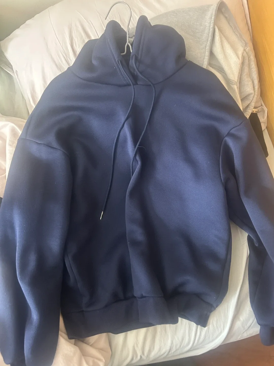 Navy Blue Graphic Hoodie - photo 2