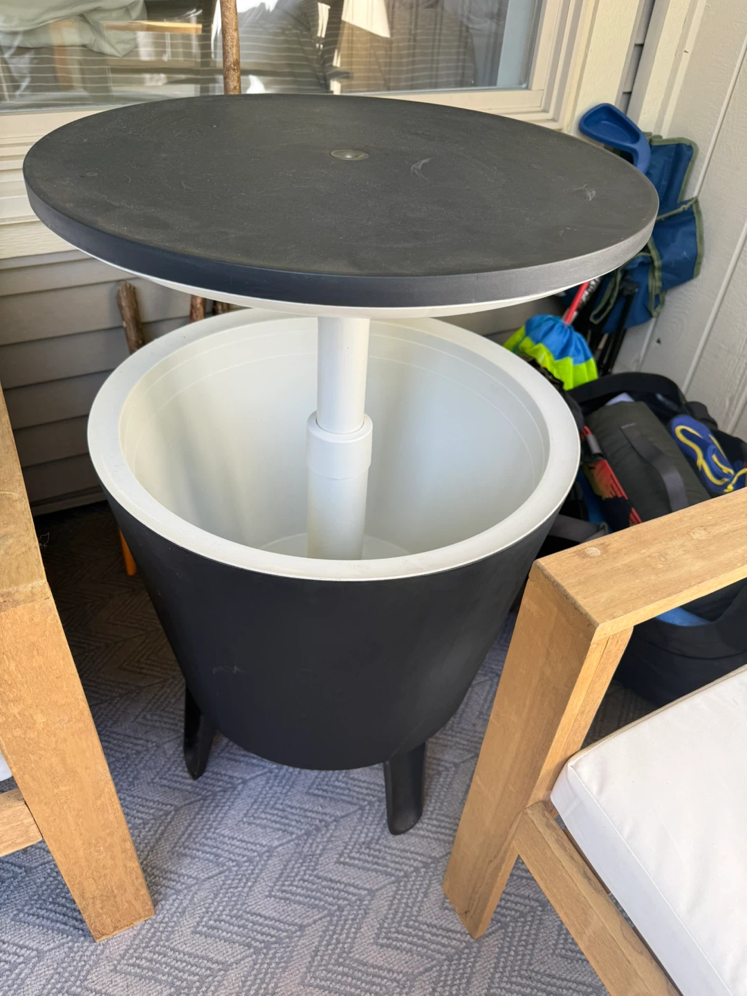 Outdoor Cooler Bar Table - photo 2