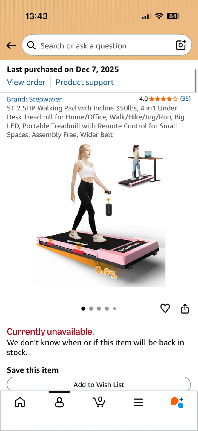 Stepwaver ST 2.5HP Under Desk Walking Pad Treadmill - photo 2