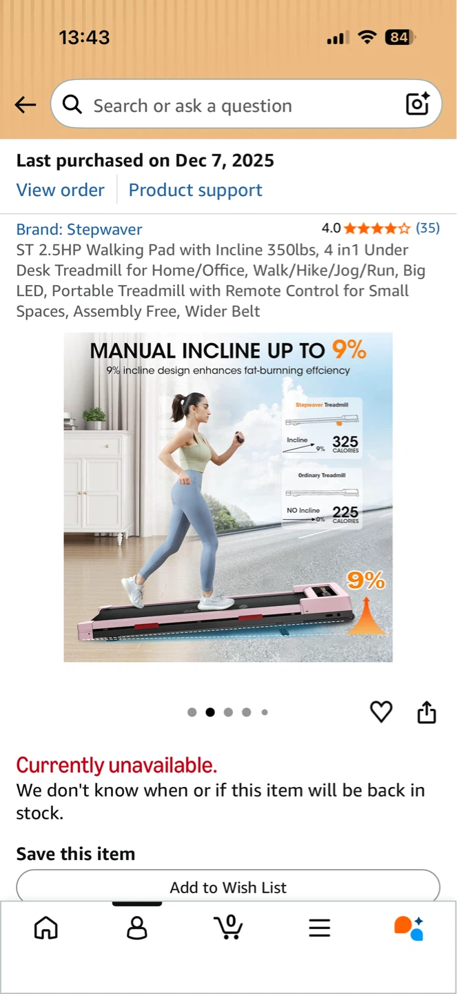 Stepwaver ST 2.5HP Under Desk Walking Pad Treadmill - photo 3