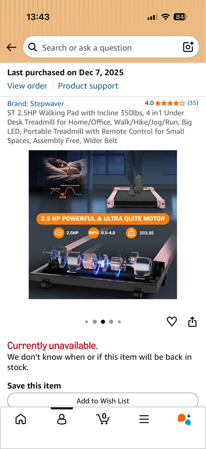 Stepwaver ST 2.5HP Under Desk Walking Pad Treadmill - photo 4
